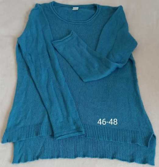 Pull bleu en laine 