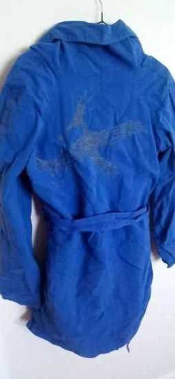 Blouse bleue taille L