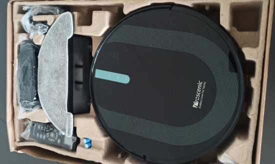 Aspirateur robot-laveur PROSCENIC 850T